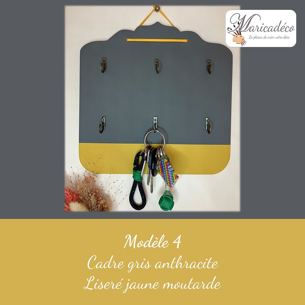 Miniature : Cadre porte-clés : 6 crochets