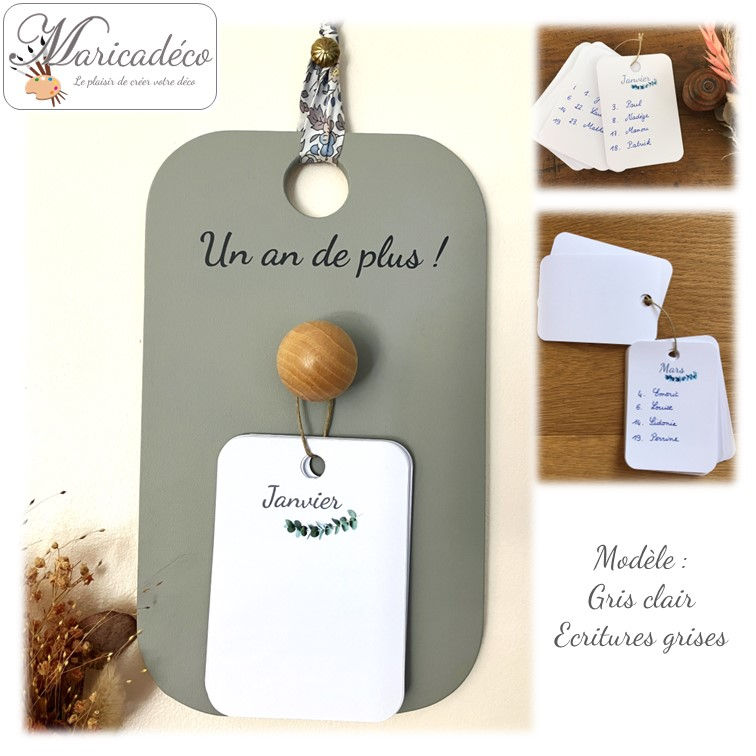 Miniature : Calendrier des anniversaires à feuillets