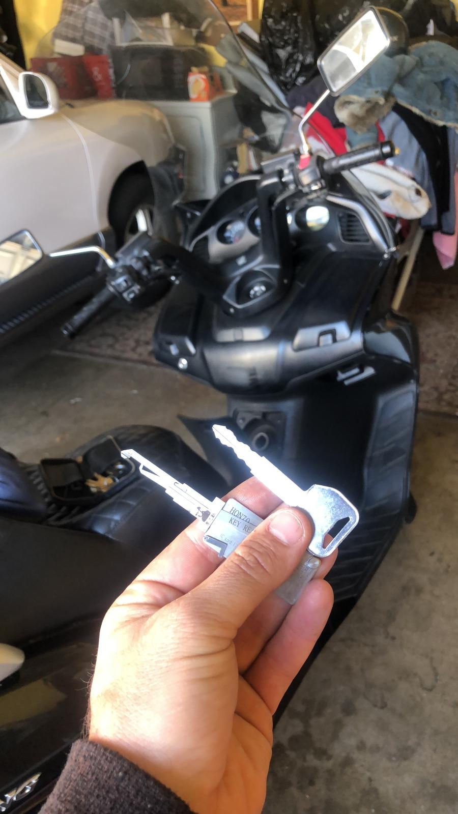 New Motorcycle Key