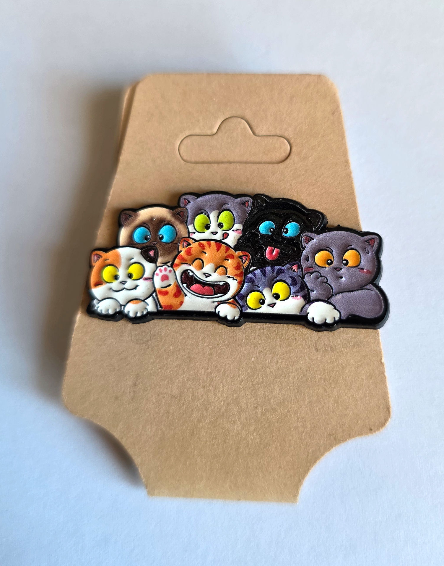 Group of Cats - Enamel Pin