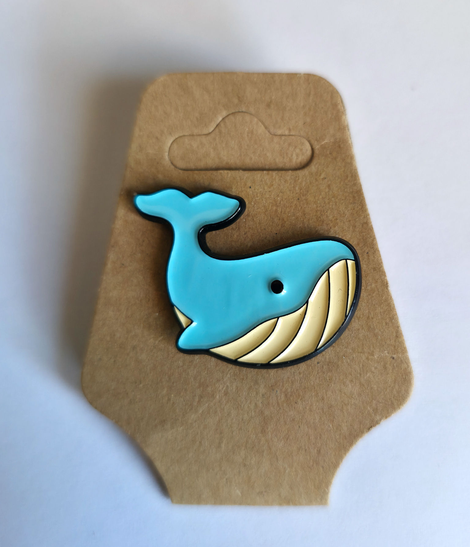 Blue Whale - Enamel Pin