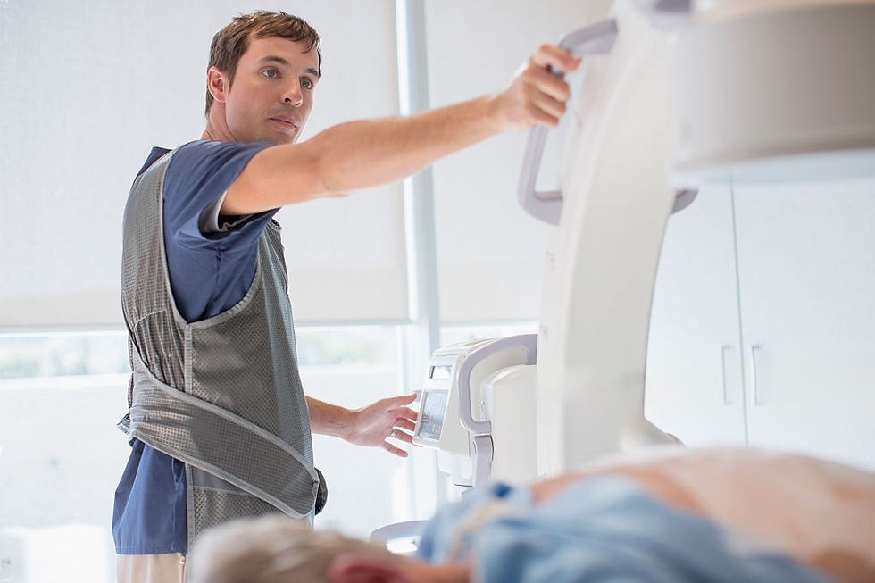 Radiologic Technologists performing medical imaging