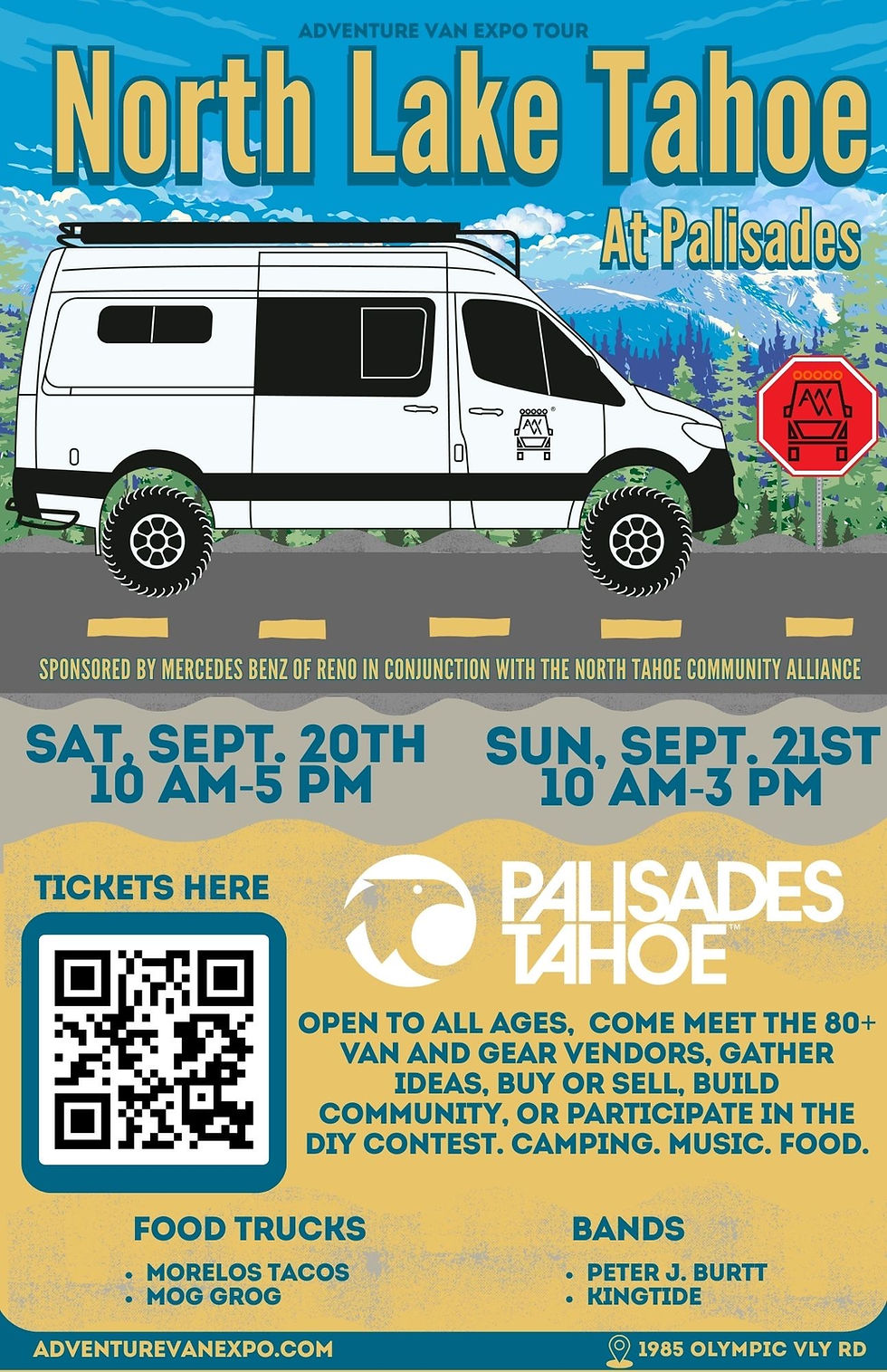 Adventure Van Expo Palisades Tahoe