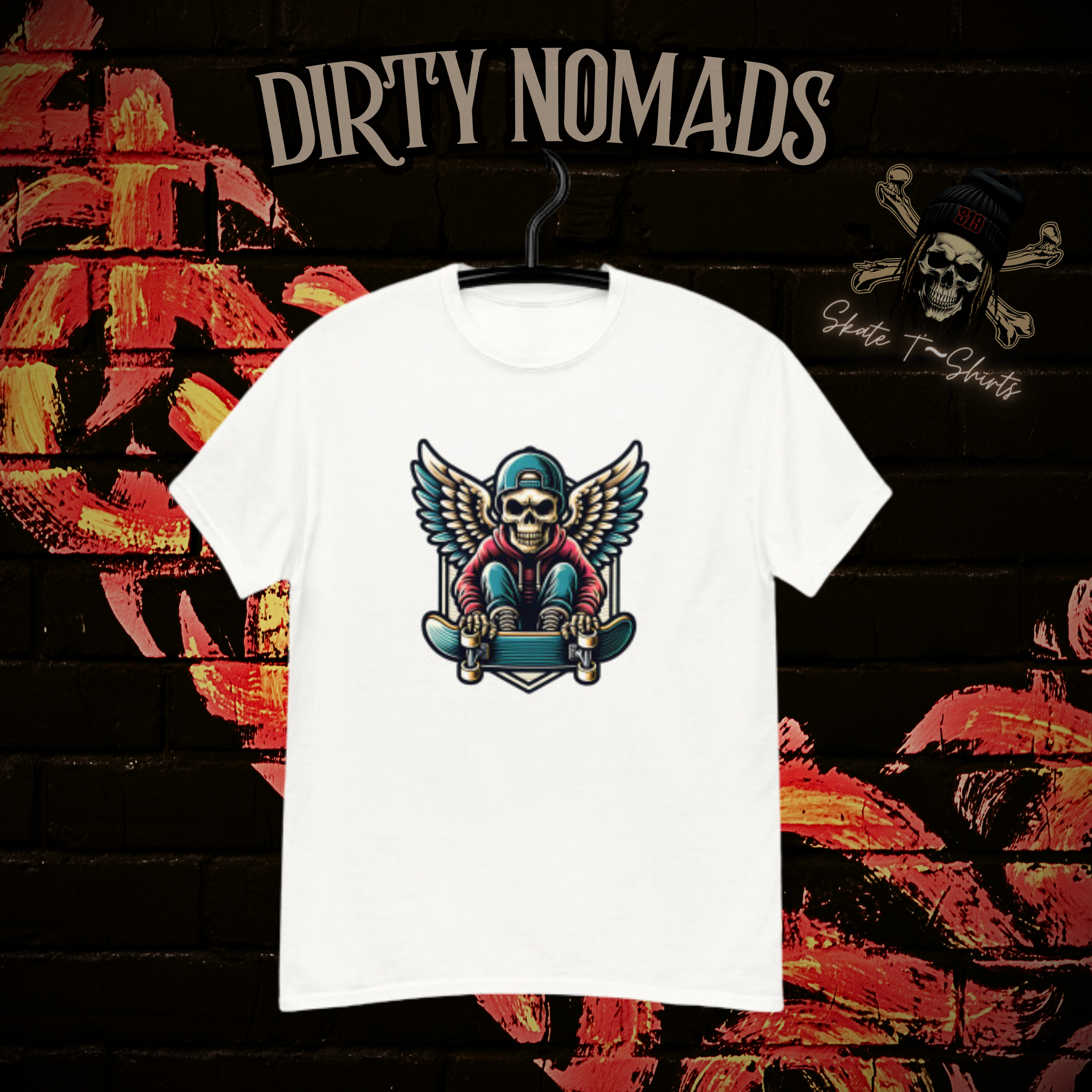 Skate Wings ~ Unisex classic tee