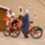 The electric bike works programmatically through the application