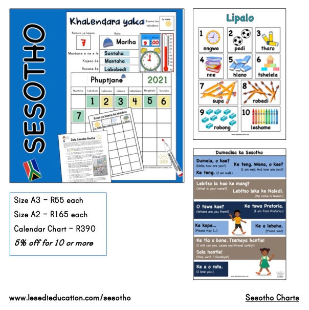 Thumbnail: Sesotho Classroom Charts
