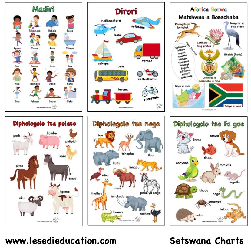 Thumbnail: Setswana Classroom Charts
