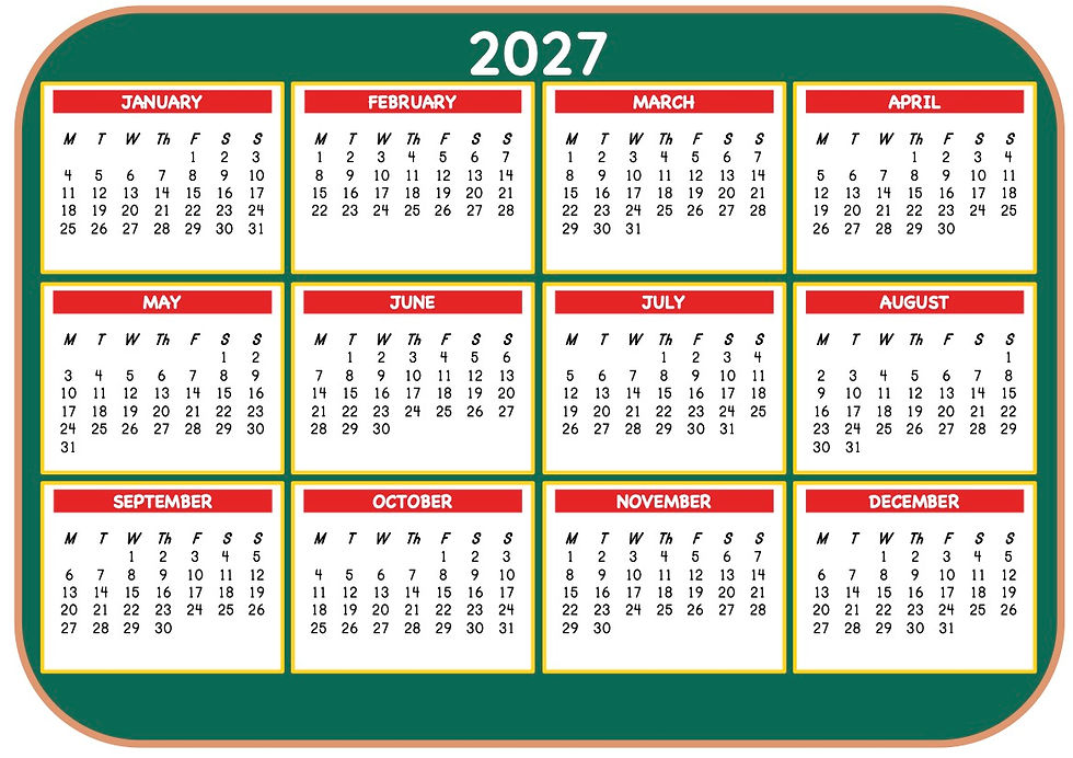 Thumbnail: Homeschool Planner for Kids 2027 (PDF)