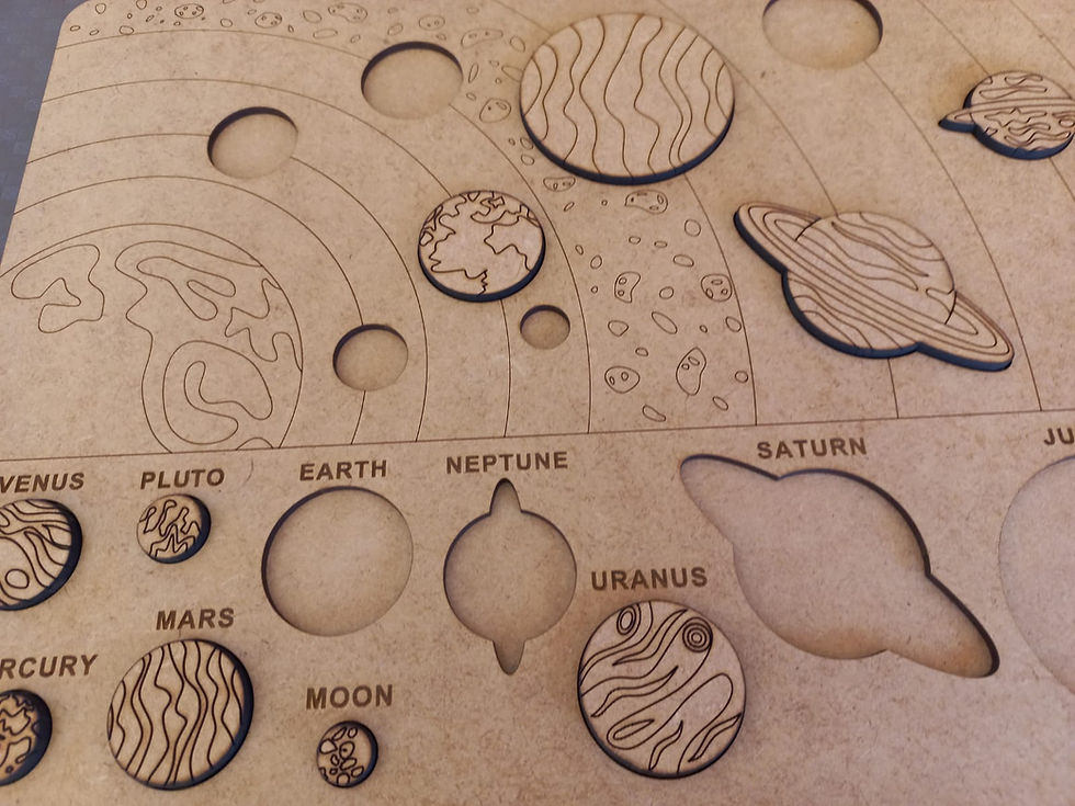 Thumbnail: Solar System Puzzle