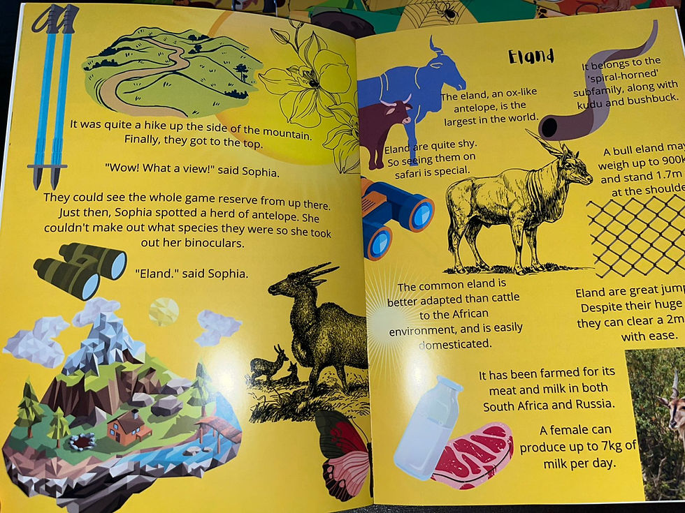 Thumbnail: Sophia's Safari: African Animal Alphabet Series