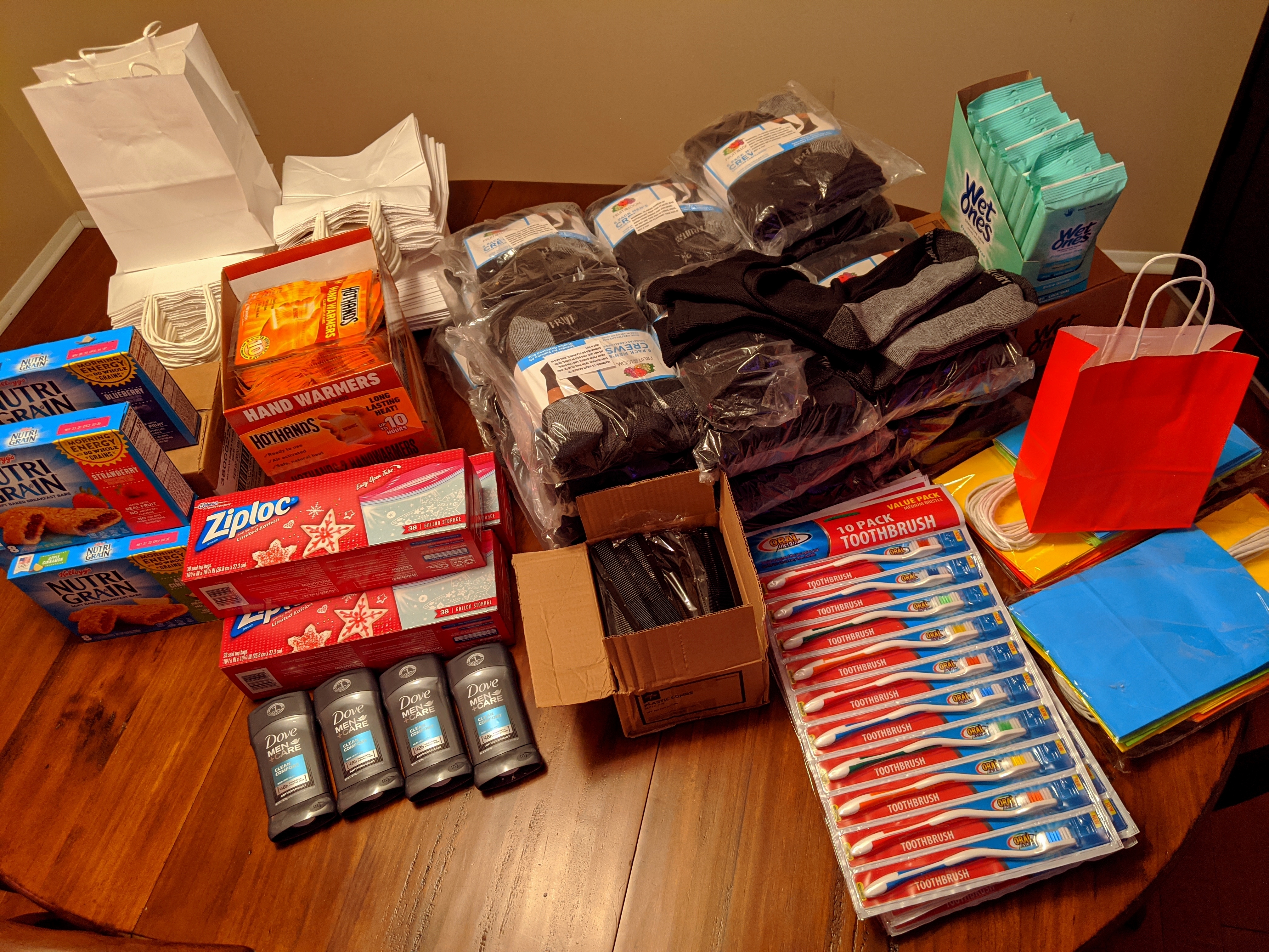 gift bag items
