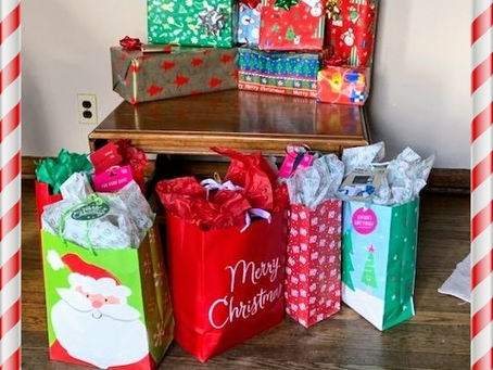 Christmas Presents For Miss Mary and Her Family