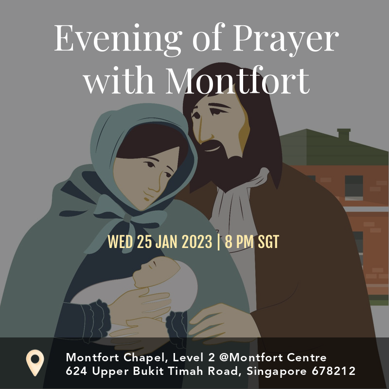 Evening of Prayer with Montfort - 25 January 2023