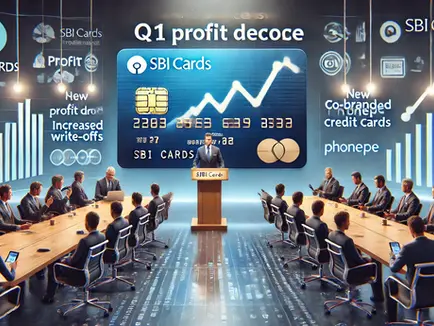 SBI Cards Q1 Profit Falls as Write-offs Climb; Launches Co-Branded PhonePe Card Amid Payment Changes