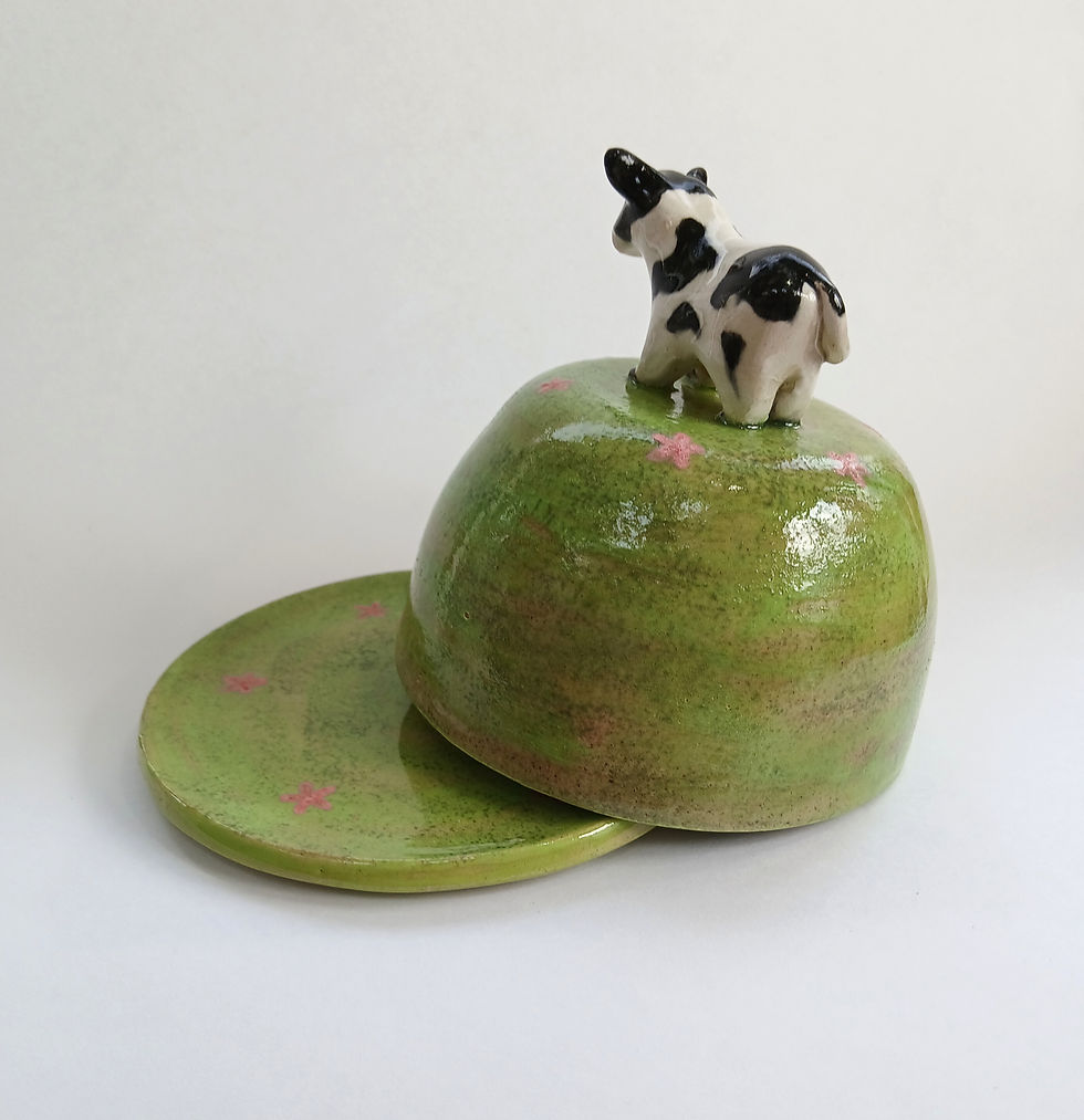 Thumbnail: Cow butter dish
