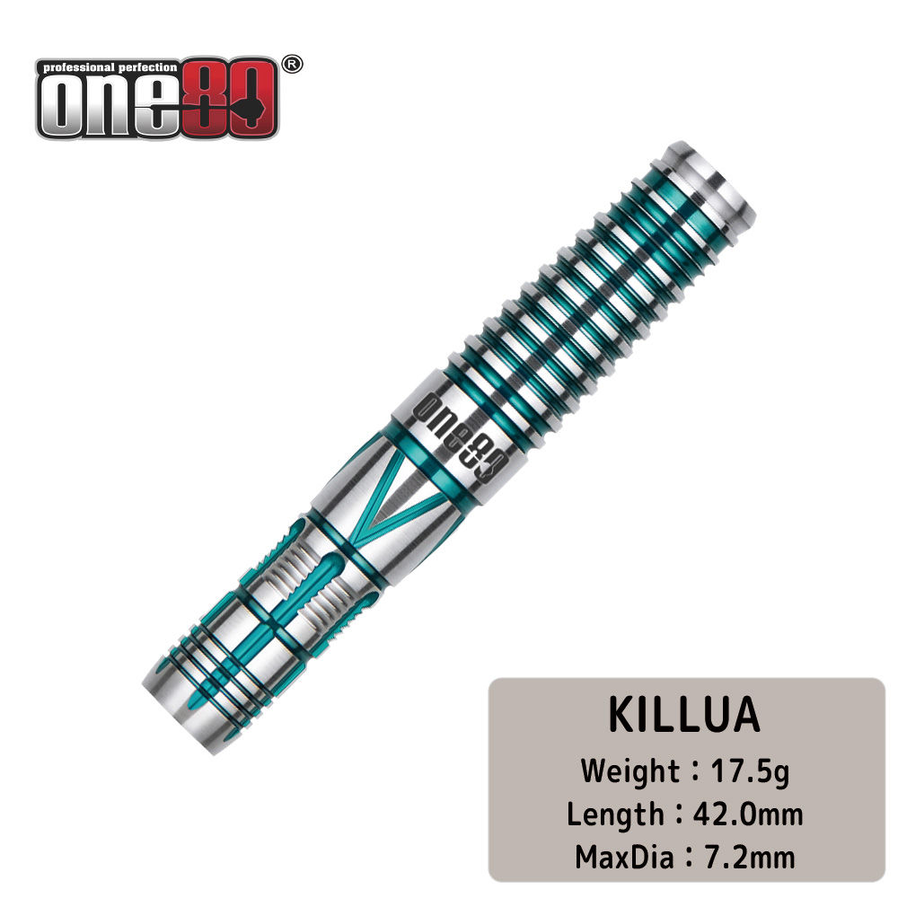One80 KILLUA 小野寺 由貴選手モデル（ダーツバレル）