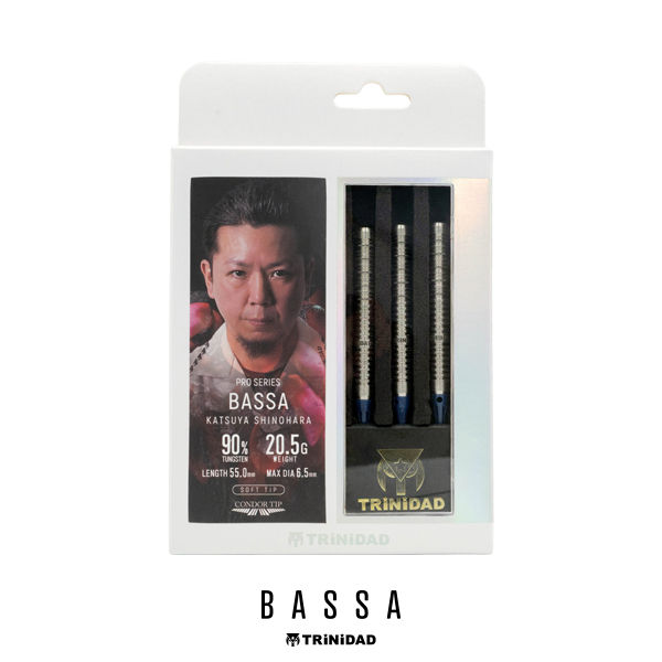 サムネイル： TRiNiDAD  BASSA 篠原克弥選手モデル  (ダーツ バレル)