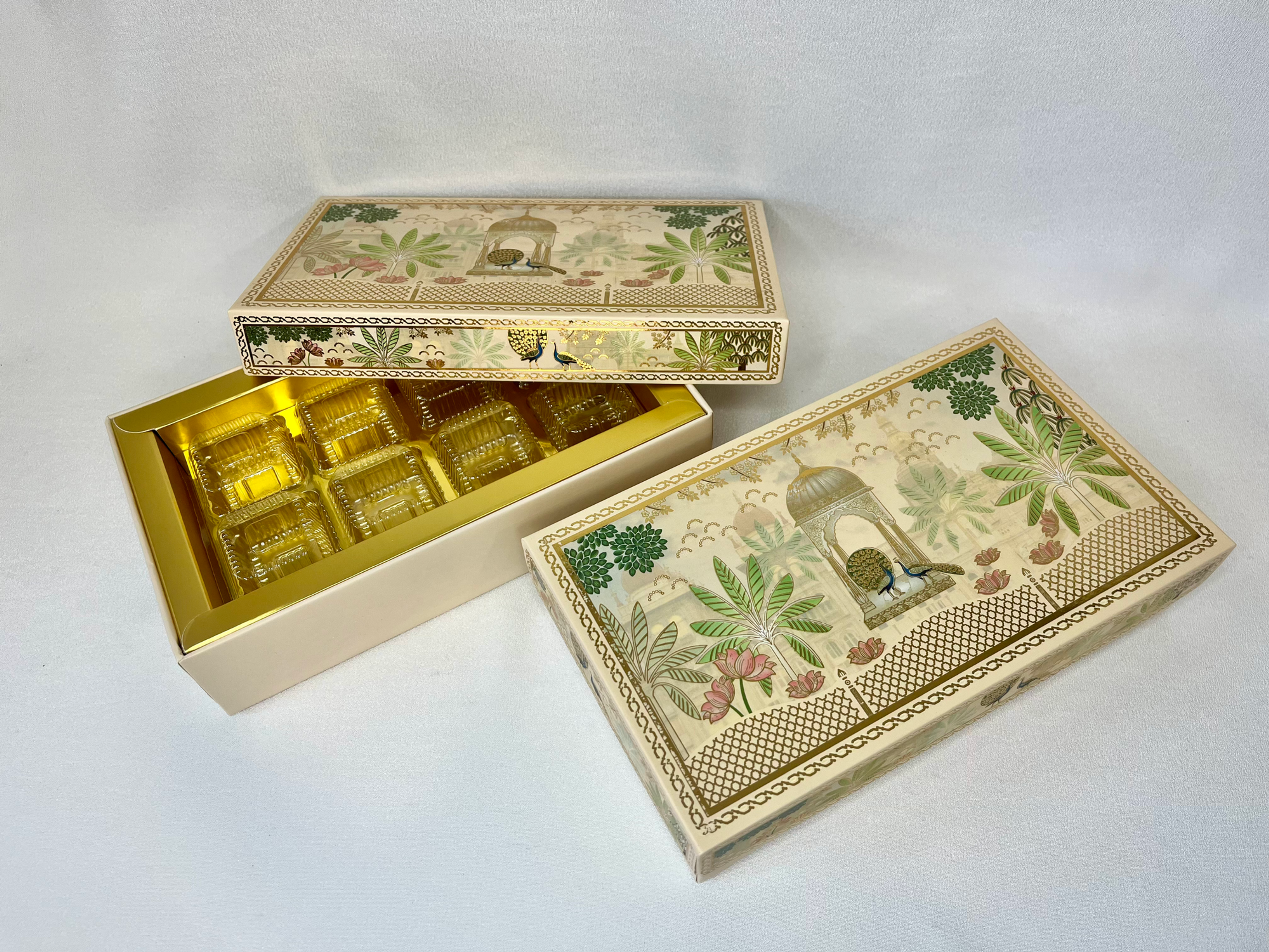 8 Piece Mithai Box only - Mithai not include