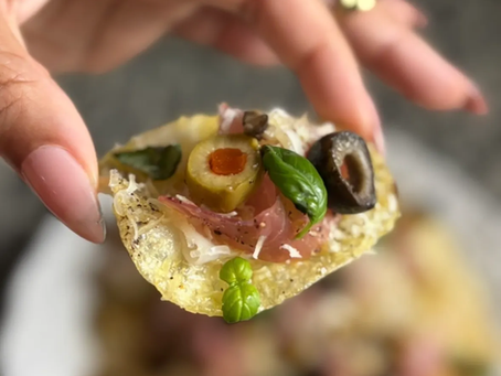 Prosciutto and Olive Loaded Chips