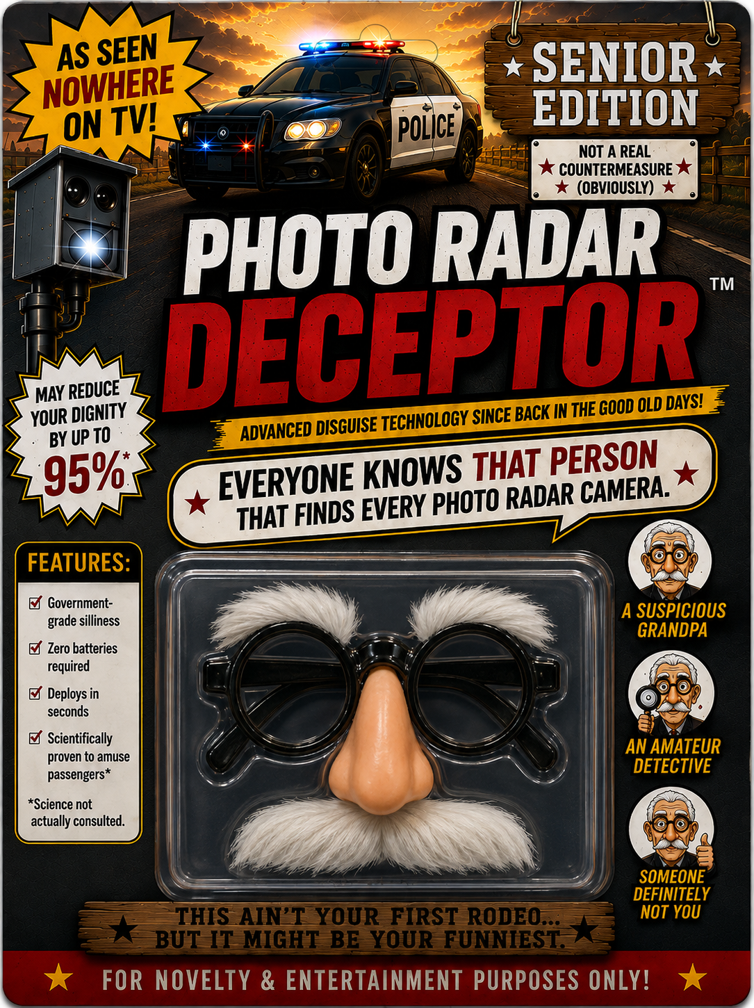 Photo Radar Deceptor Senior Edition