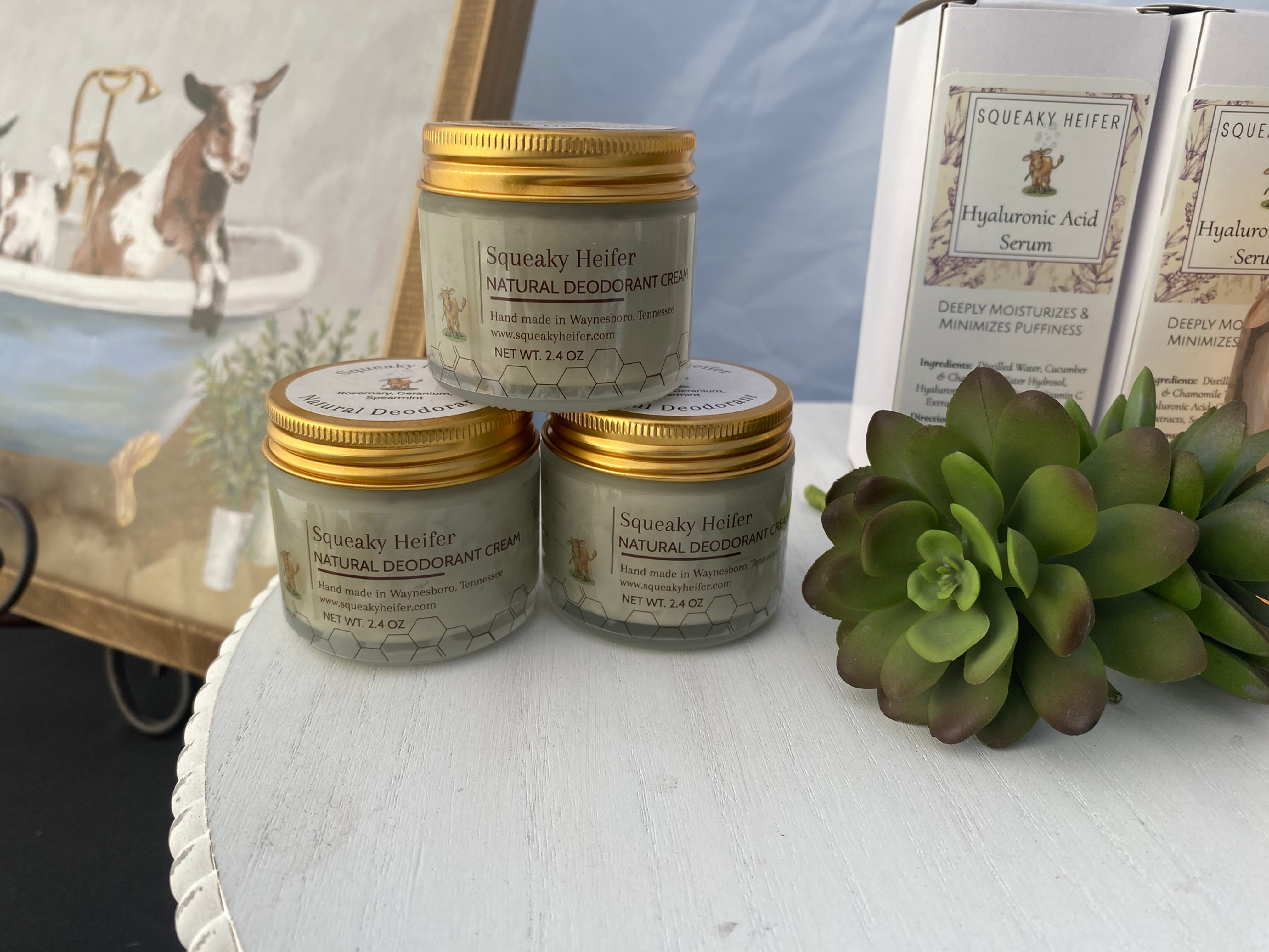 Natural Deodorant Cream