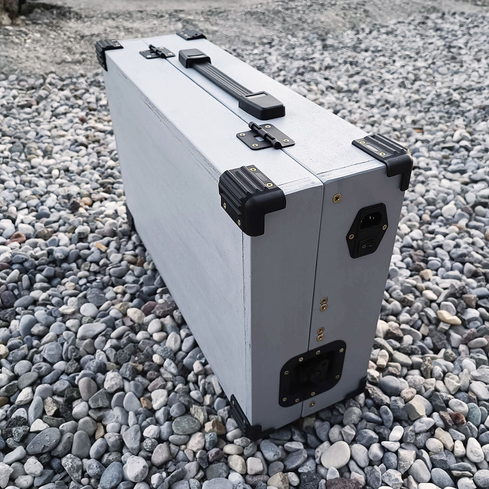 Miniatura: 7U Eurorack Case Powered, 84, 104 or 126 hp, patched resealable, modular