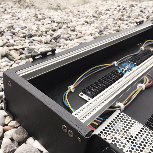 鍵盤楽器 Case From Lake 6U 126HP Modular Case 6U Eurorack Case Powered, 120 or 126 hp, patched resealable