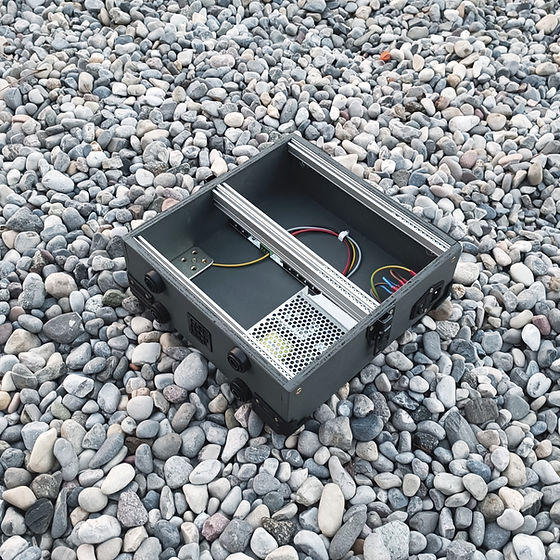 6U Eurorack Case Powered, 50 or 52 or 60 hp, patched resealable
