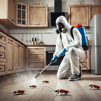 DALL·E 2025-03-29 00.50.16 - A pest control professional in protective gear spraying pesti