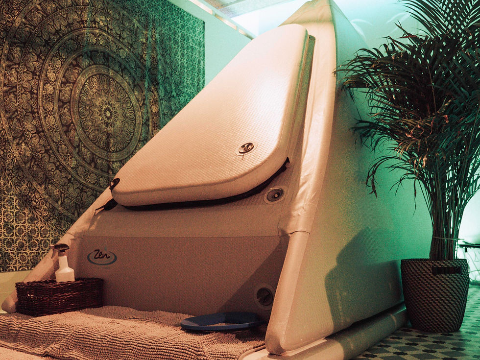 zen floatation tank at revival floatation centre, cardiff. Pod. Float room