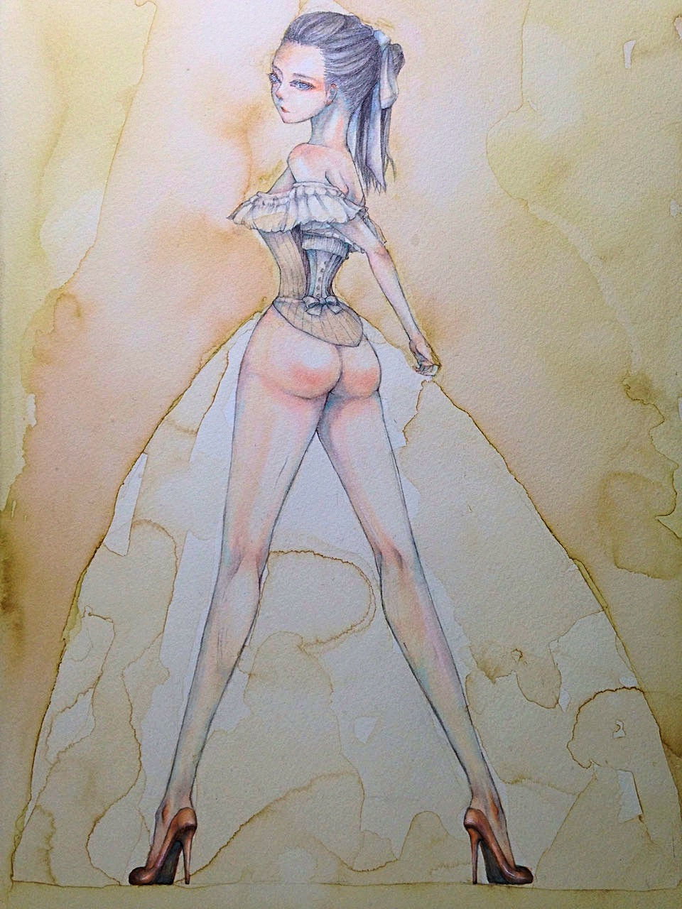 おしとやかに見えて