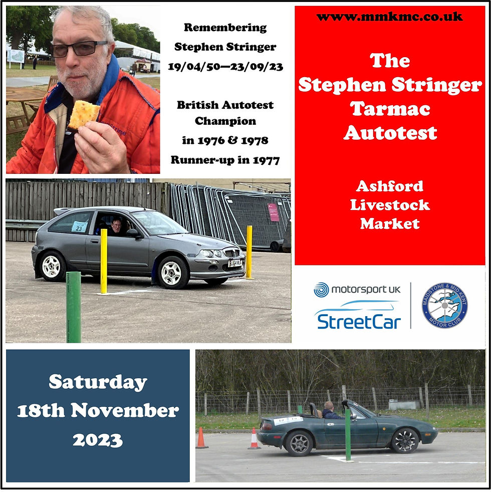 MMKMC Stephen Stringer Tarmac Autotest 2023