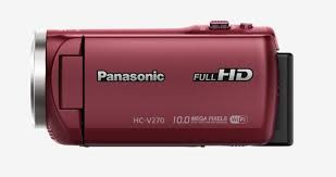 Panasonic V 270 Panasonic HC-V270 Camcorder Red Myzohan-za