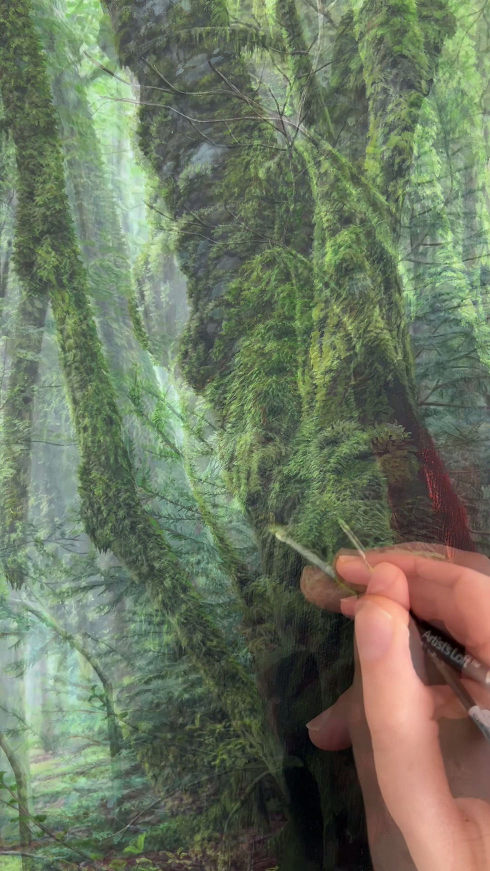 Thumbnail: Vidéo de la peinture d'un arbre
