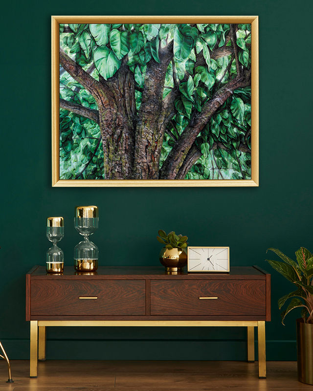 Miniature : Décoration paysage arbre foret