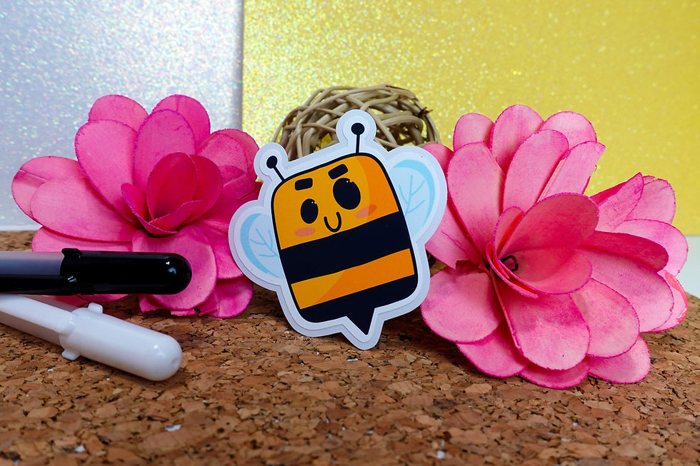 Thumbnail: Pheobee Vinyl Sticker