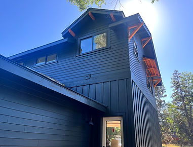 House after exterior paint photo