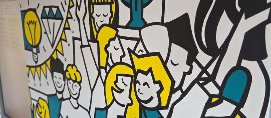 Identity Wall – wenn ein Team sein Bild bekommt