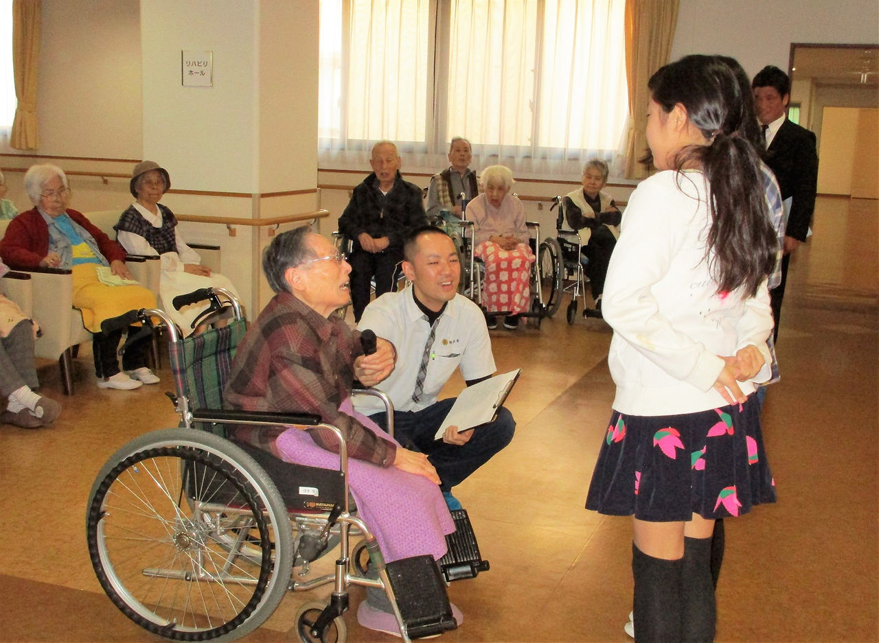 入居者からお礼の言葉