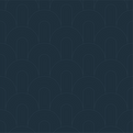 Dawn Curve wallpaper by Covr features repeating rounded arches in Midnight Blue with thin outlines, creating a seamless geometric wallpaper—perfect for anyone seeking custom design to elevate their space.