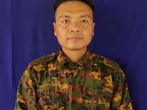 ၂၀၂၅ ခုနှစ်၊ ဇူလိုင်လ (၁၀) ရက်နေ့တွင် အာရက္ခတပ်တော်ထံသို့ အလင်းဝင်ရောက်လာသော တပ်သား နိုင်ဝင်းစိုး၏ ထွက်ဆိုချက် ရုပ်သံမှတ်တမ်း