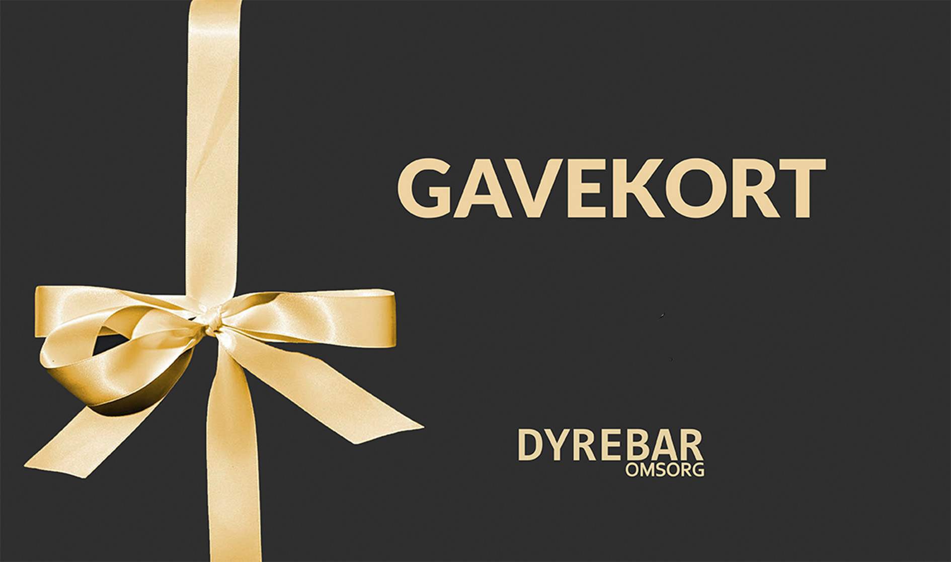 Gavekort Dyrebar Omsorg