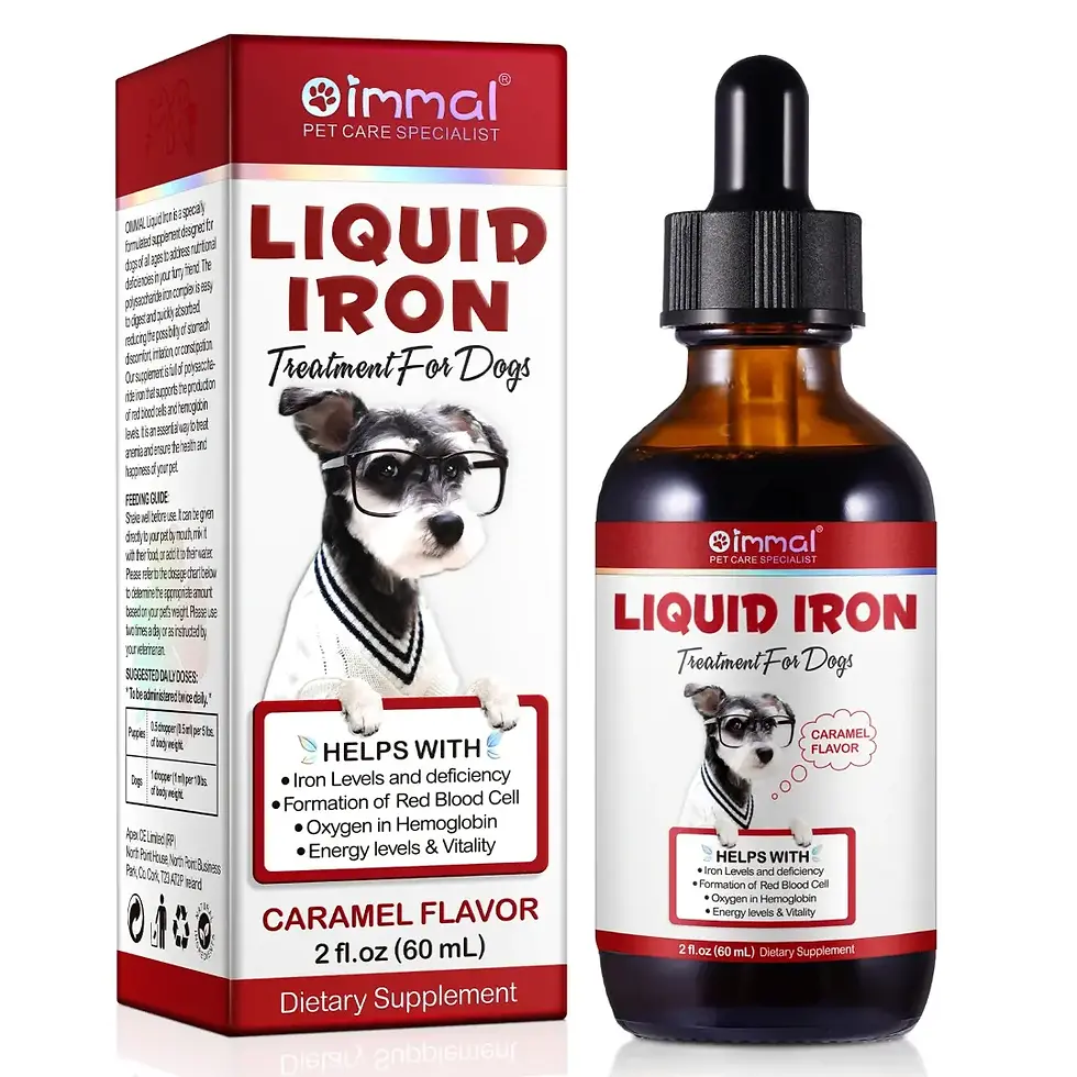 Thumbnail: Oimmal Liquid Iron Drops for Dogs -60ml