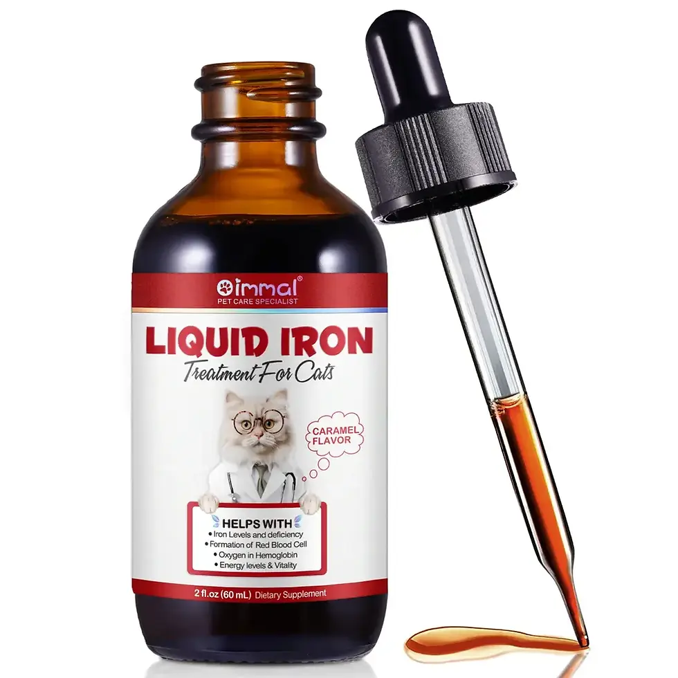 Thumbnail: Oimmal Liquid Iron Drops for Cats - 60ml