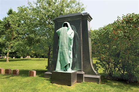 As you pass through the stone and iron gates of Graceland Cemetery, you leave the city behind and enter a peaceful refuge. Photo The Chicago Architecture Center