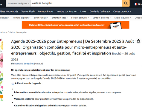 Un nouvel outil pour les entrepreneurs : l’Agenda 2025-2026 est disponible !