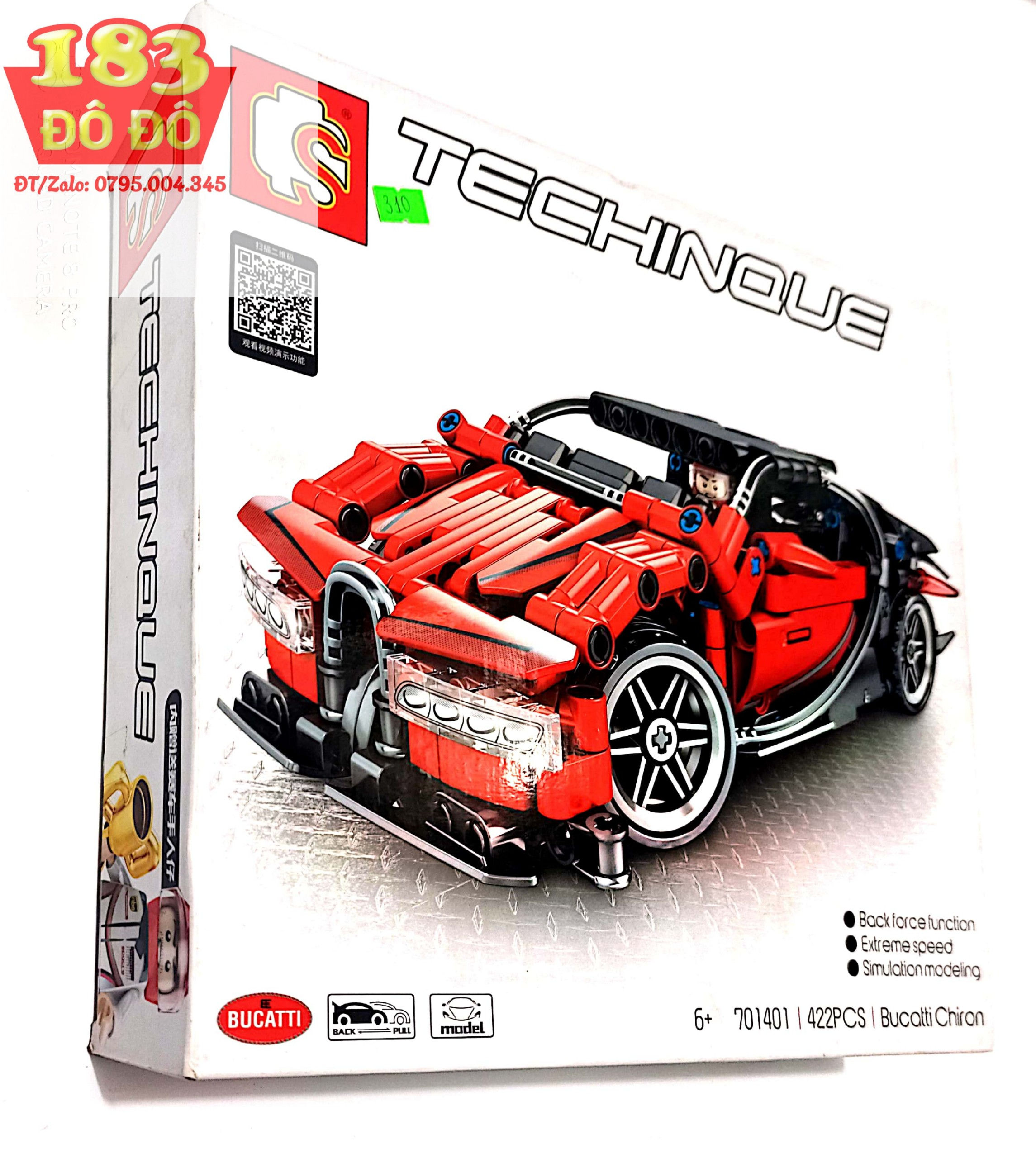 lego siêu xe bugatti 422 chi tiết