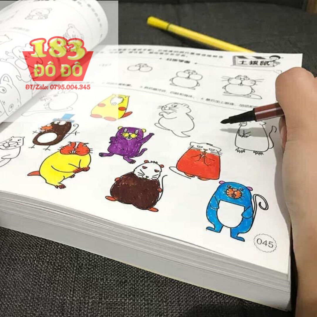 SÁCH TÔ MÀU 5000 hình