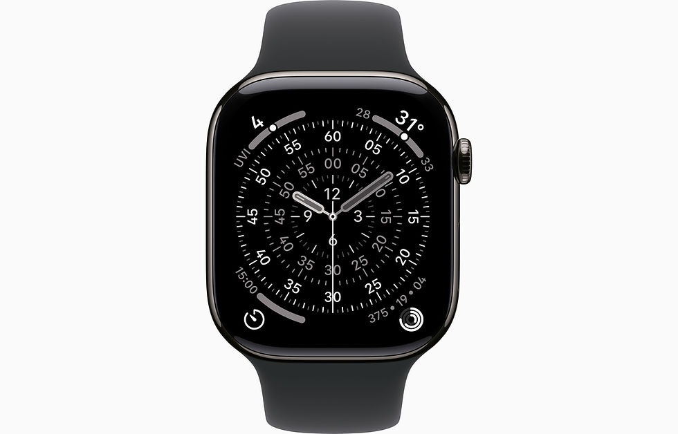 ภาพขนาดย่อ: Apple Watch Series 11 - Titanium
