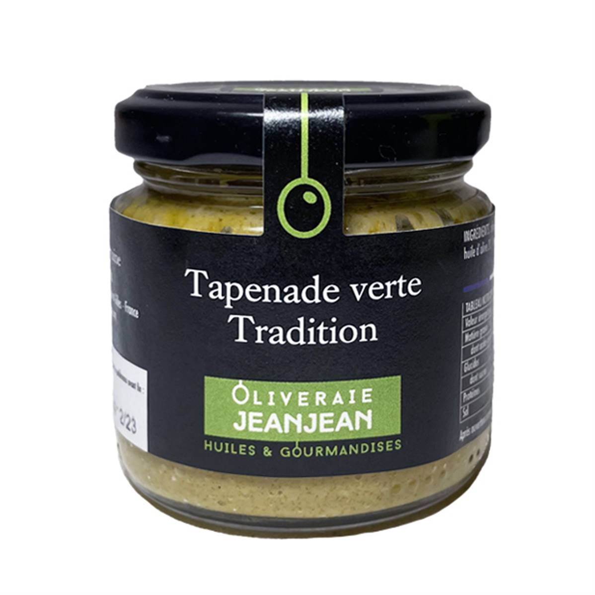 TAPENADE VERTE TRADITION 85G MÉDAILLE D'OR AU CONCOURS GÉNÉRAL DE BRIGNOLES 2022